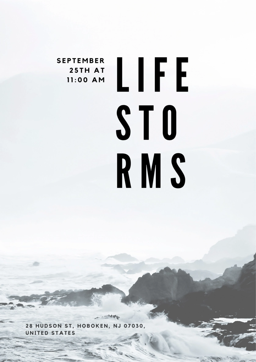 Práce v portfoliu - Плакат для мероприятия