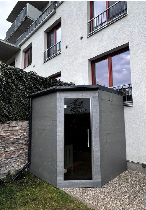 Práce v portfoliu - Realizace finské sauny - fotografie 2