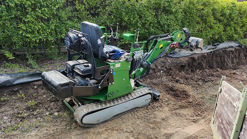 Práce v portfoliu - Установка забора из камня - fotografie 5