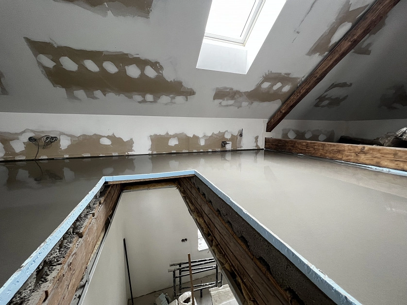 Práce v portfoliu - Nivelace podlah - fotografie 3