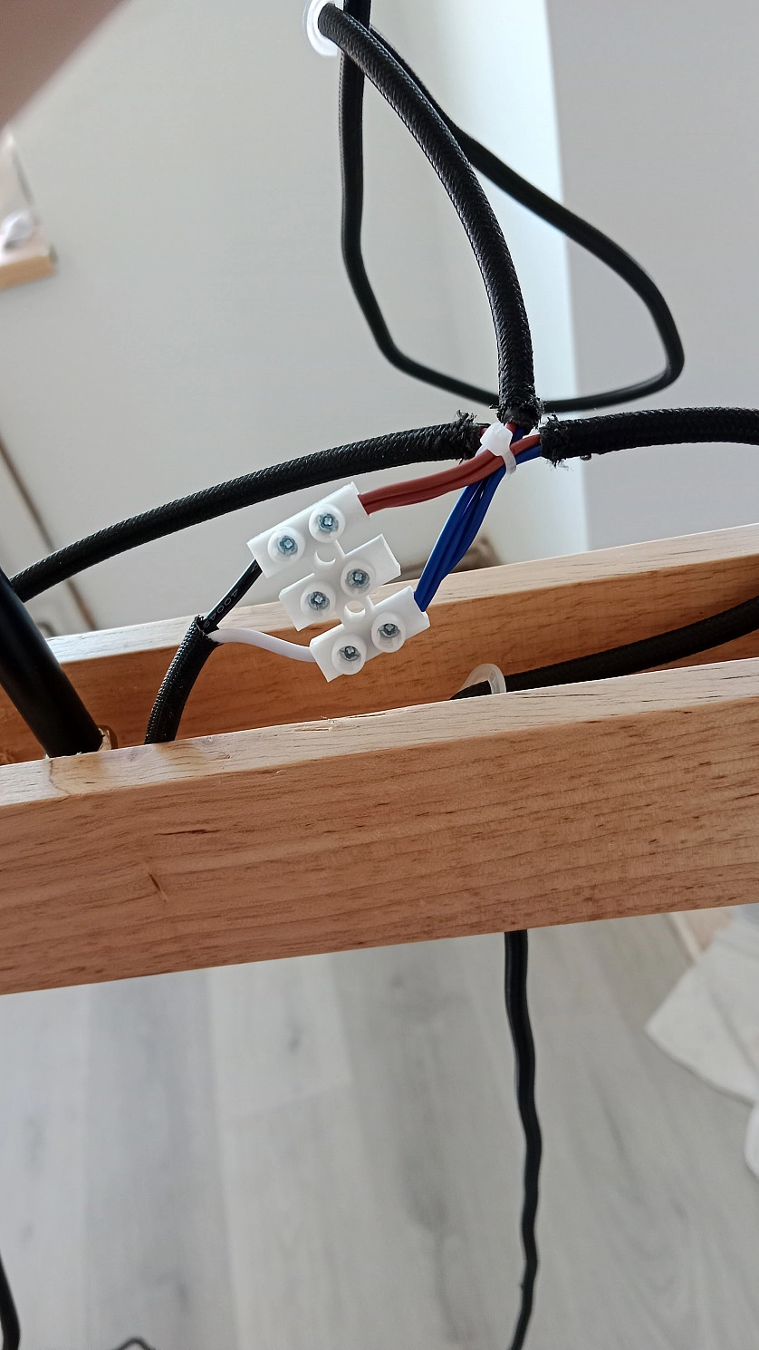 Práce v portfoliu - Zapojení nového osvětlení