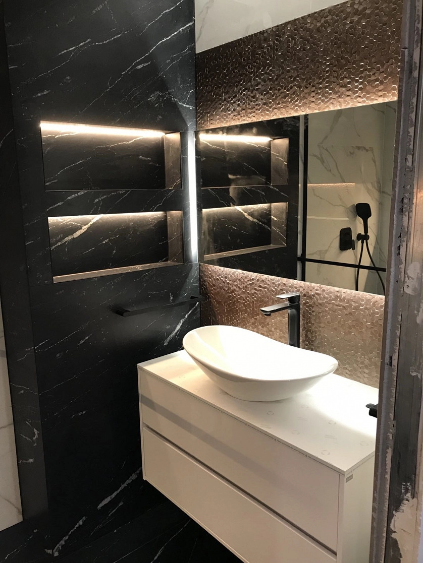 Práce v portfoliu - Rekonstrukce bytového jádra