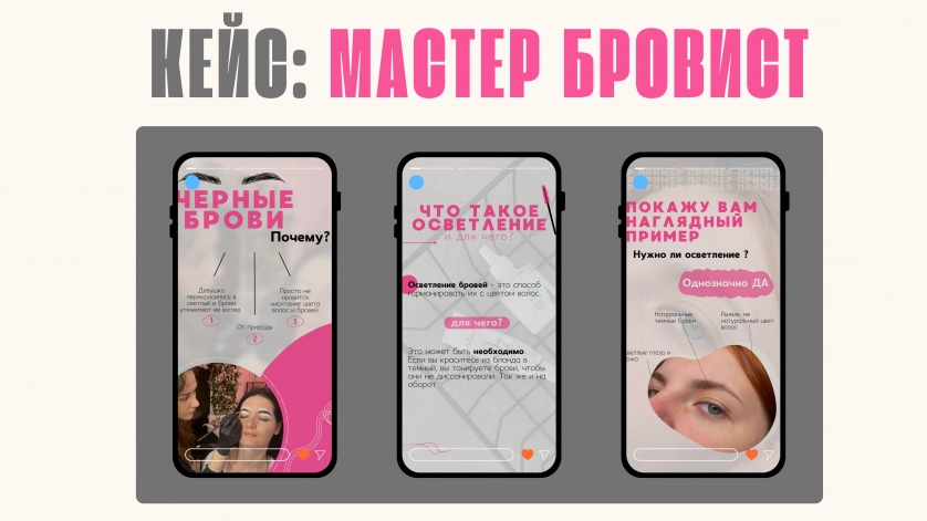 Práce v portfoliu - Сторитейлинг