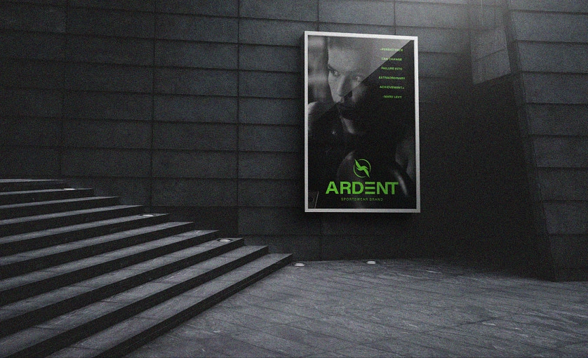 Práce v portfoliu - Brand identity for sportswear brand - fotografie 2