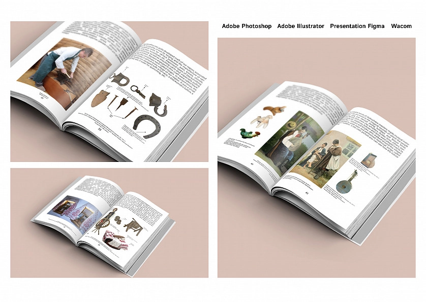 Práce v portfoliu - Художественное оформление книги и журнала для исторического музея - fotografie 3