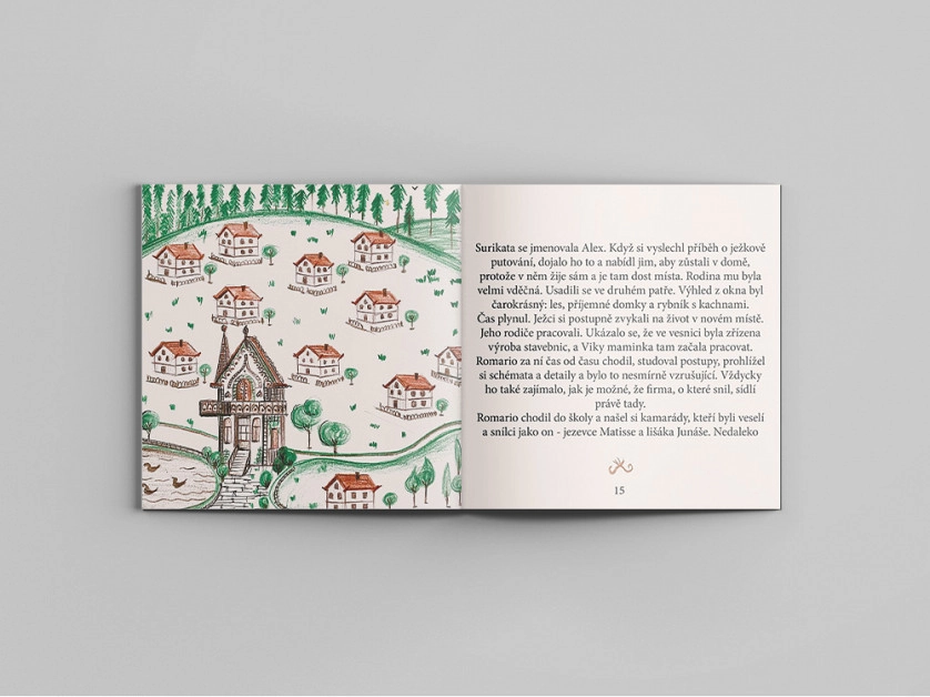 Práce v portfoliu - Художественное оформление сказки - fotografie 3