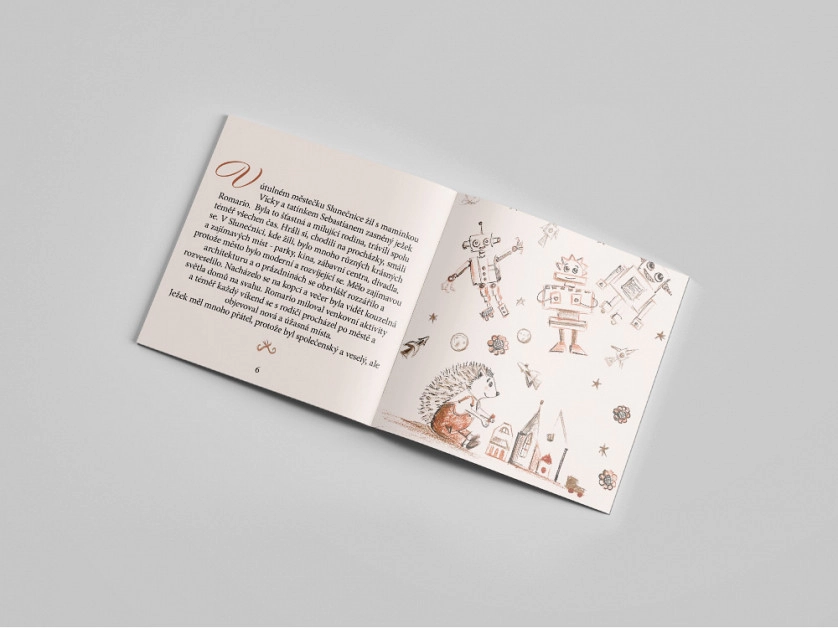 Práce v portfoliu - Художественное оформление сказки