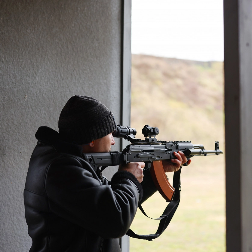 Portfolio work - Стрельба с инструктором в открытом полевом тире - photo 2