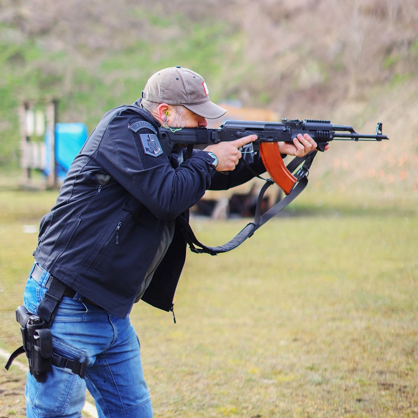 Portfolio work - Стрельба с инструктором в открытом полевом тире - photo 5