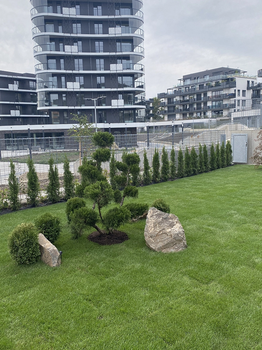 Práce v portfoliu - Озеленение