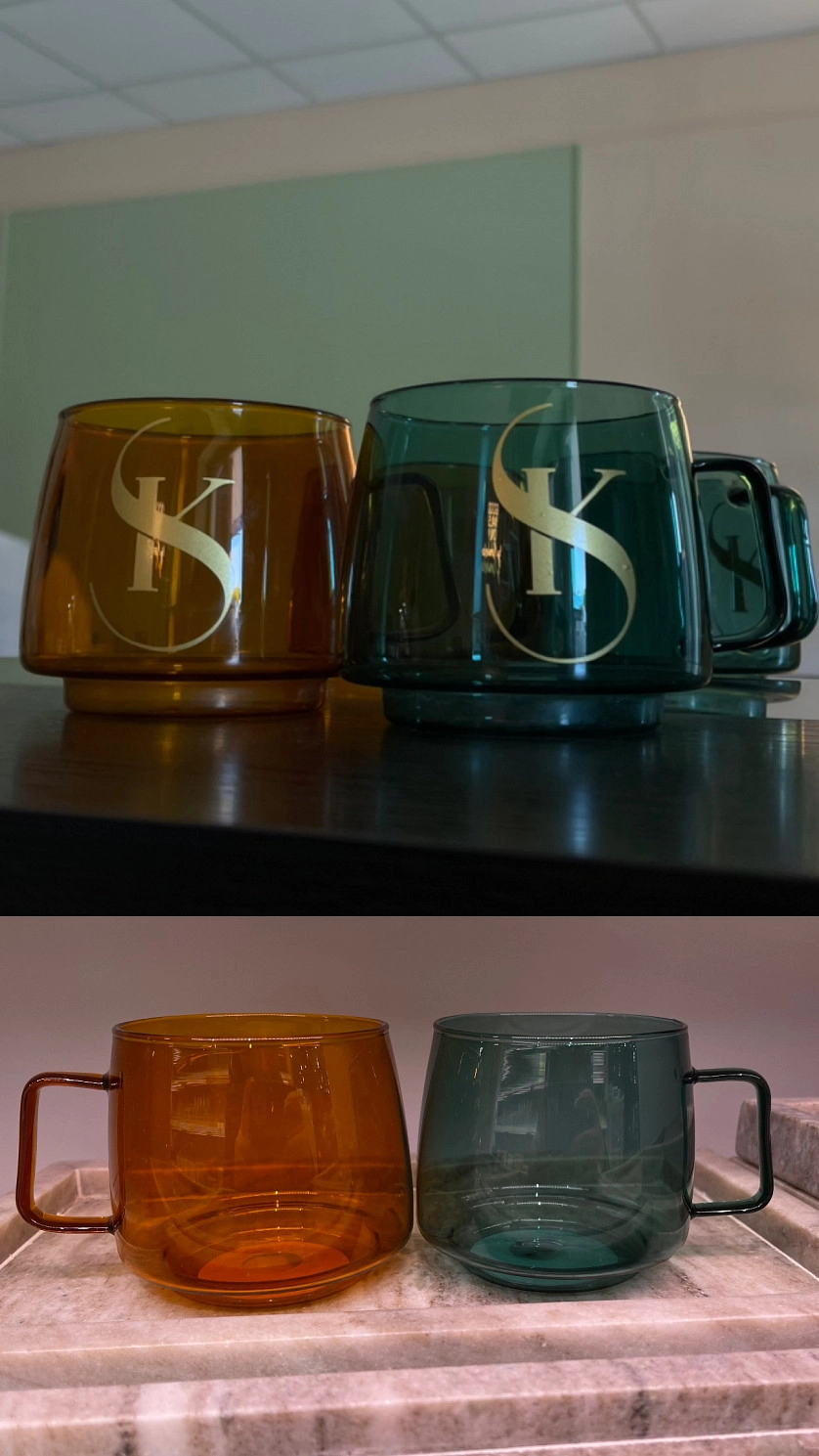 Práce v portfoliu - БРЕНДУВАННЯ келихів та кружок