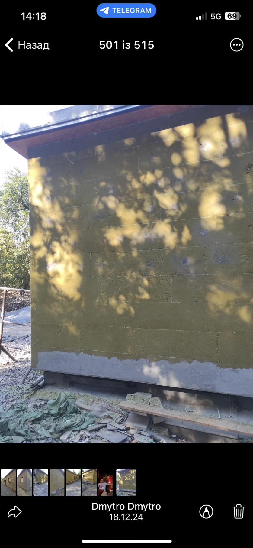 Работа портфолио - Fasáda v procesu - фото 3