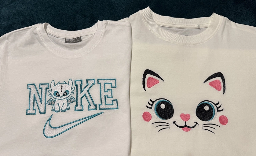 Práce v portfoliu - Вышивка на ваших футболках и худи. - fotografie 6