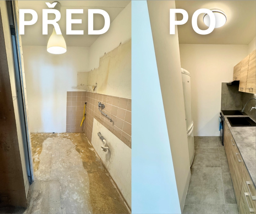 Работа портфолио - 2kk, Lehovec, kompletní rekonstrukce