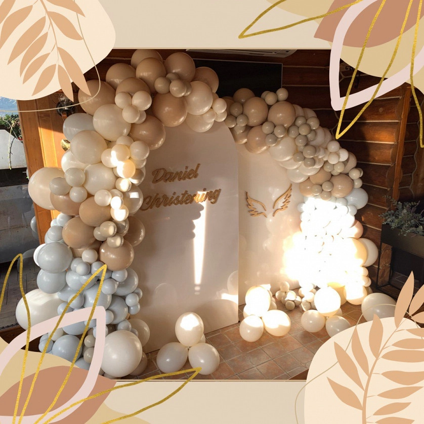 Práce v portfoliu - Оформление праздников воздушными шарами