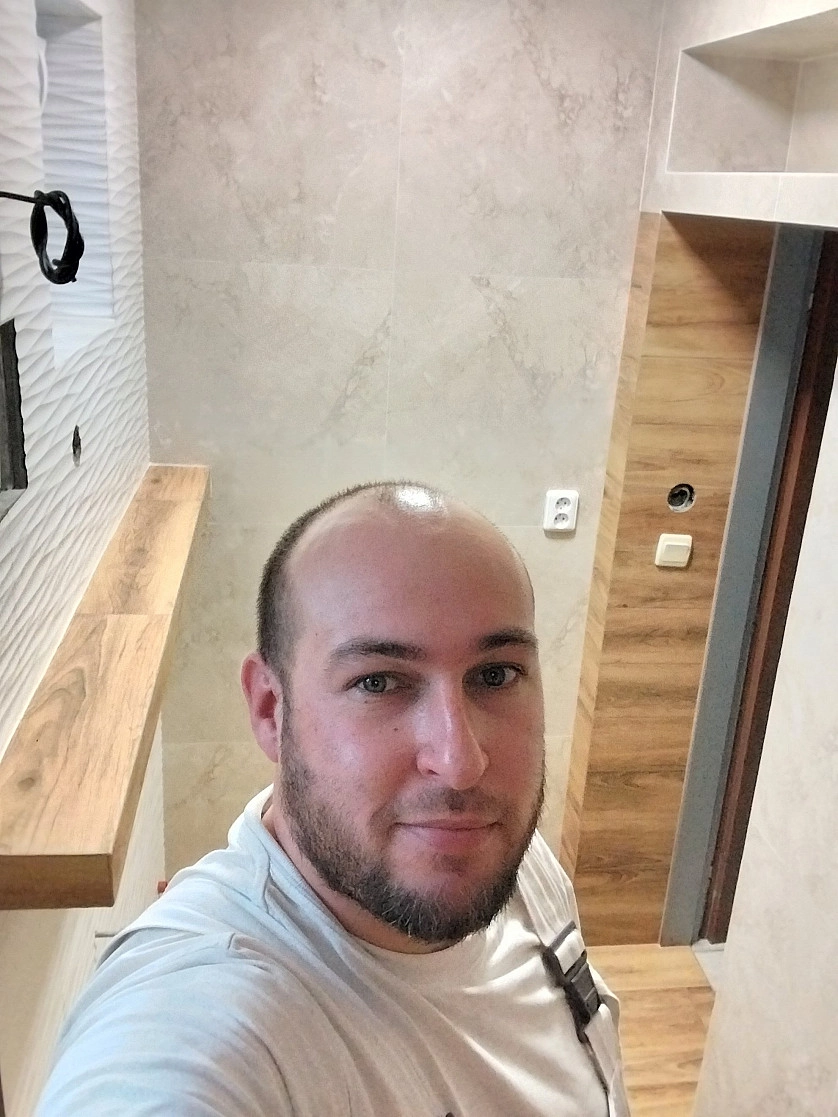 Práce v portfoliu - Rekonstrukce koupelny