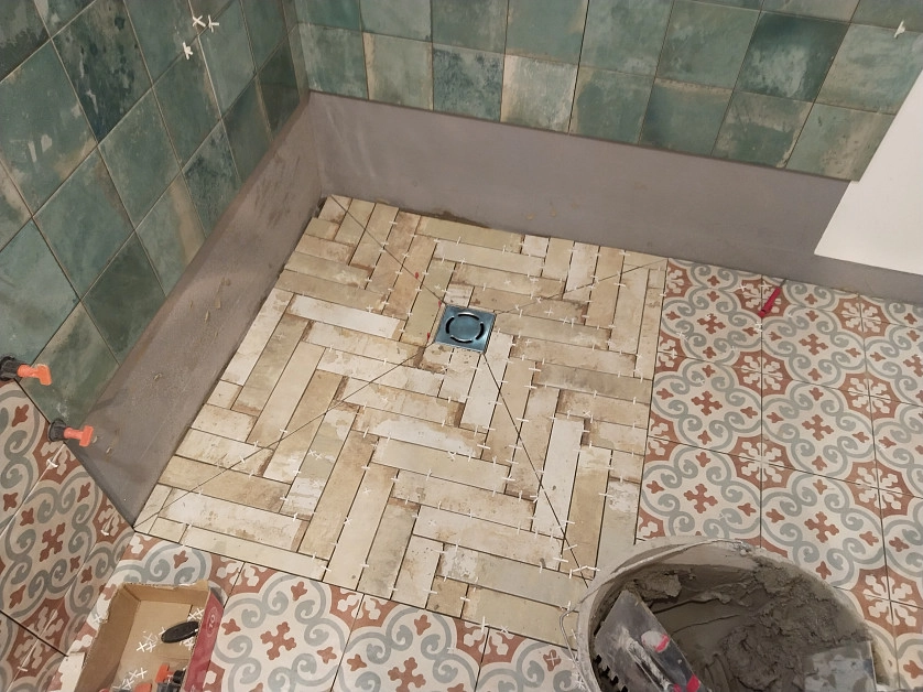 Práce v portfoliu - Obklady a dlažba