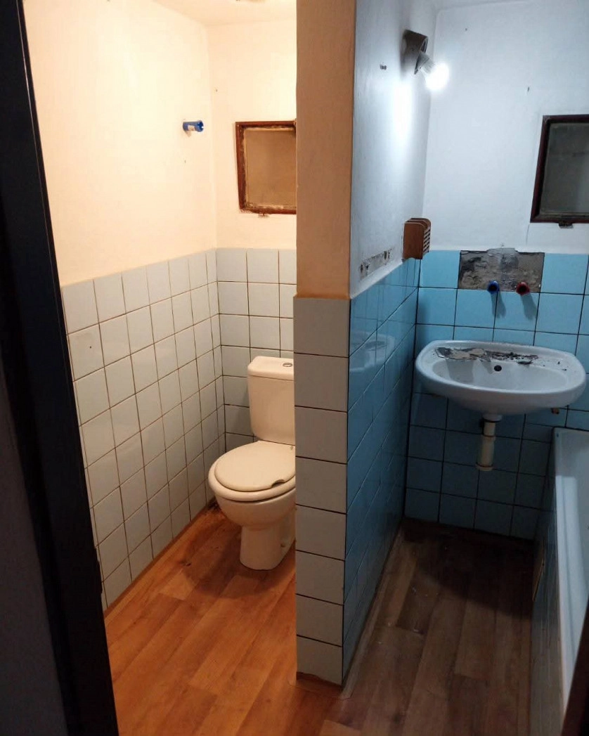 Práce v portfoliu - Rekonstrukce koupelny