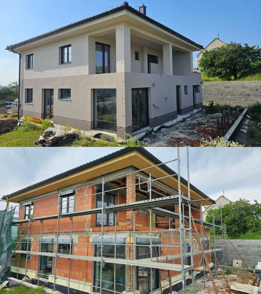 Práce v portfoliu - Фасад дома - fotografie 2