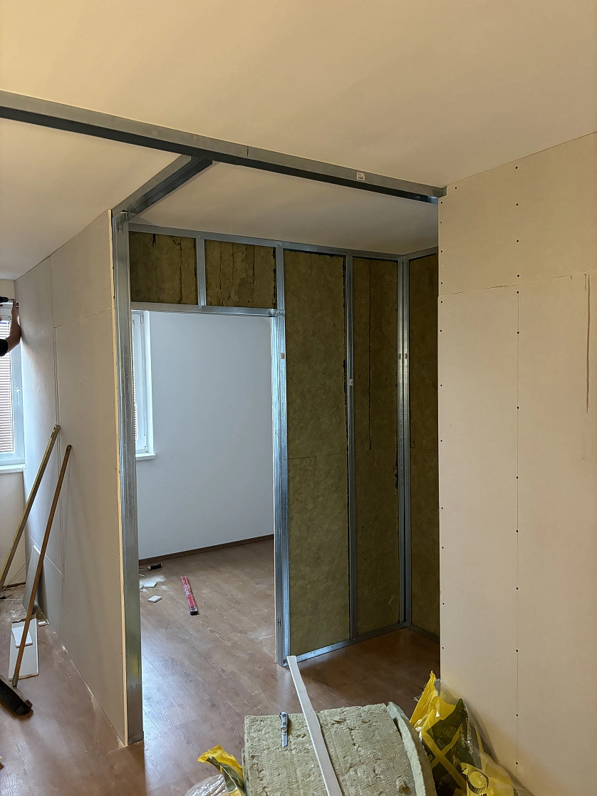 Práce v portfoliu - Renovace 3 pokoji