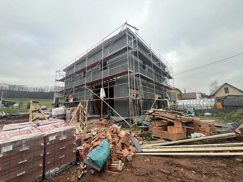 Práce v portfoliu - zateplení fasády