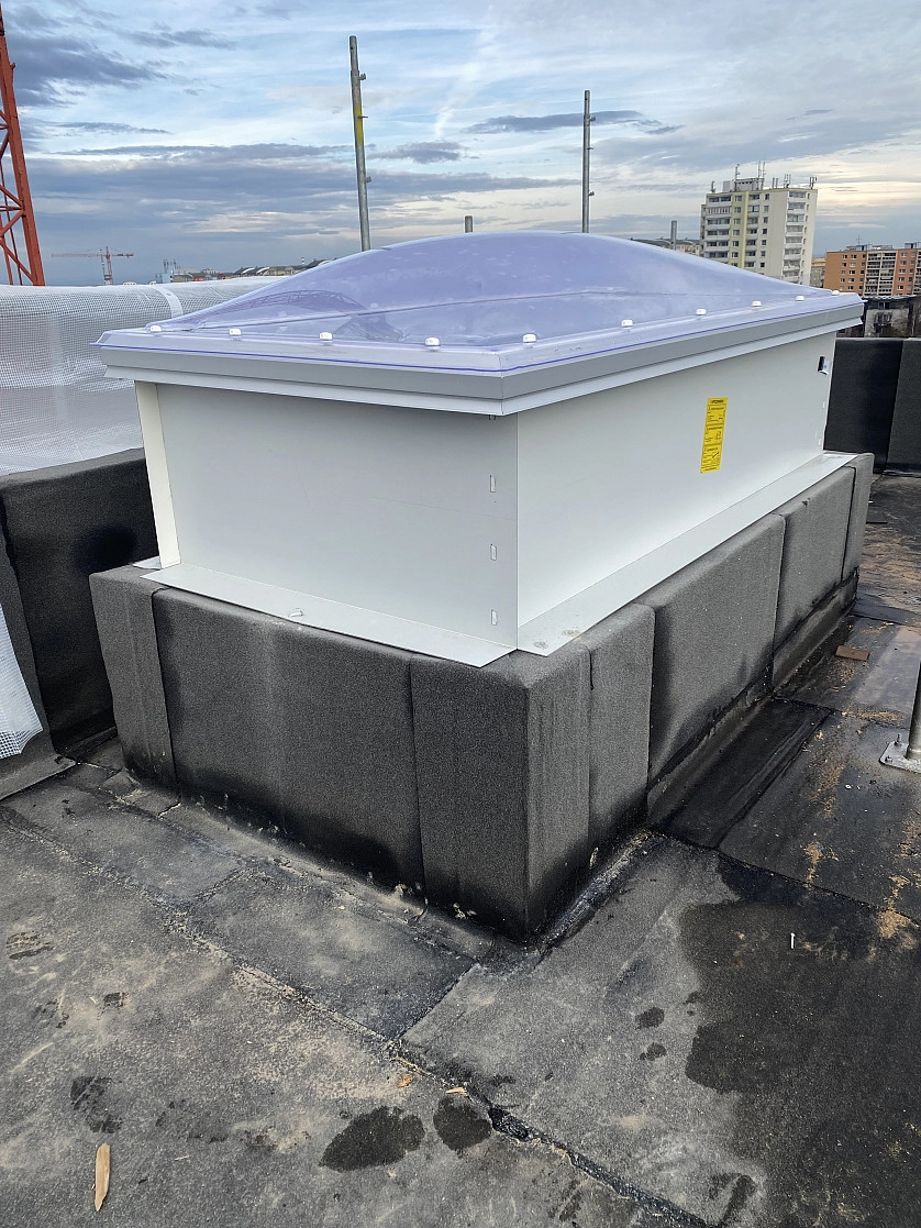 Práce v portfoliu - Hydroizolace střechy lepenkou - fotografie 2