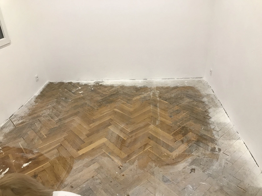 Práce v portfoliu - Plovoucí podlaha do bytu