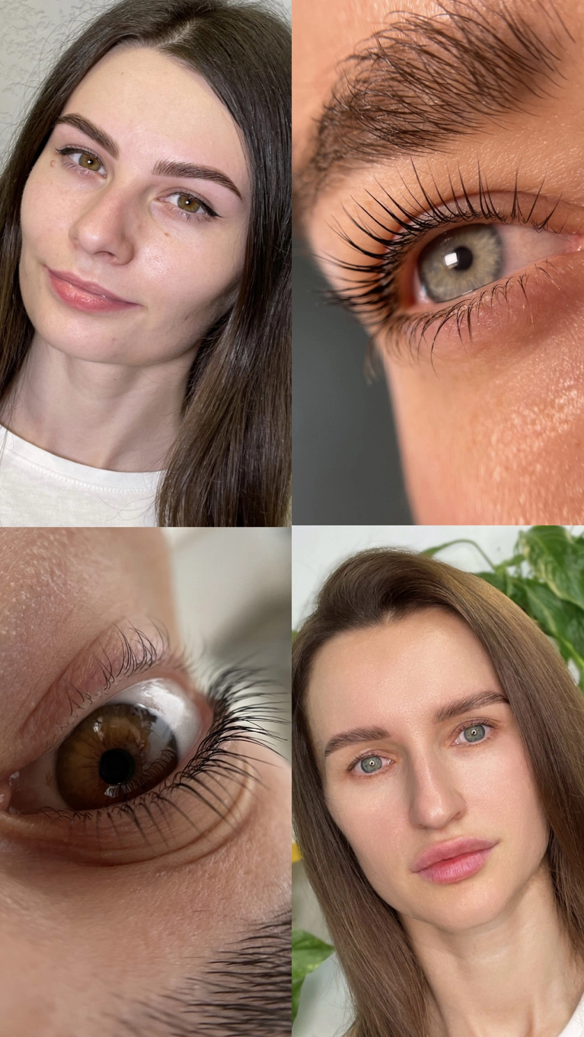 Práce v portfoliu - Брови/вії