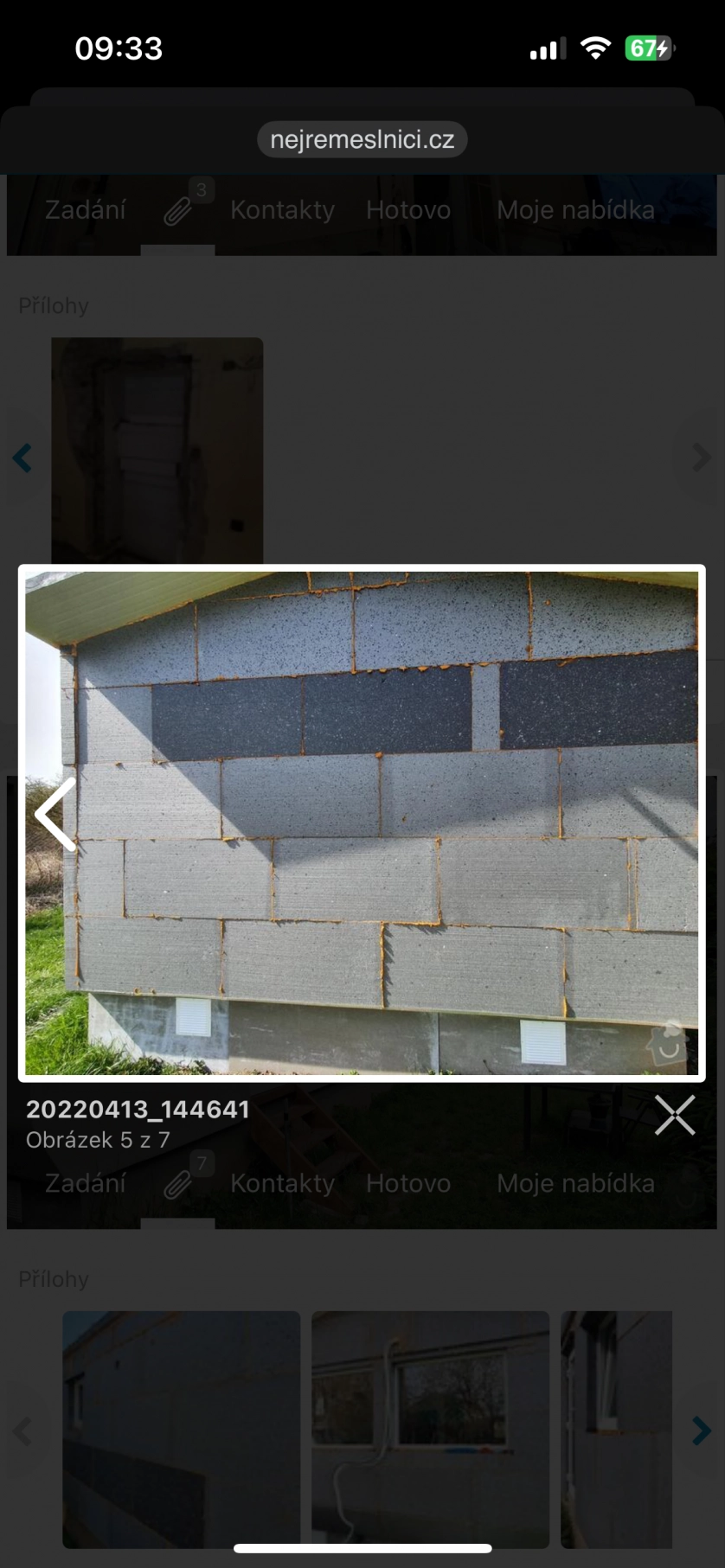 Portfolio work - Oprava fasády a dodělaní za jinou firmou - photo 2