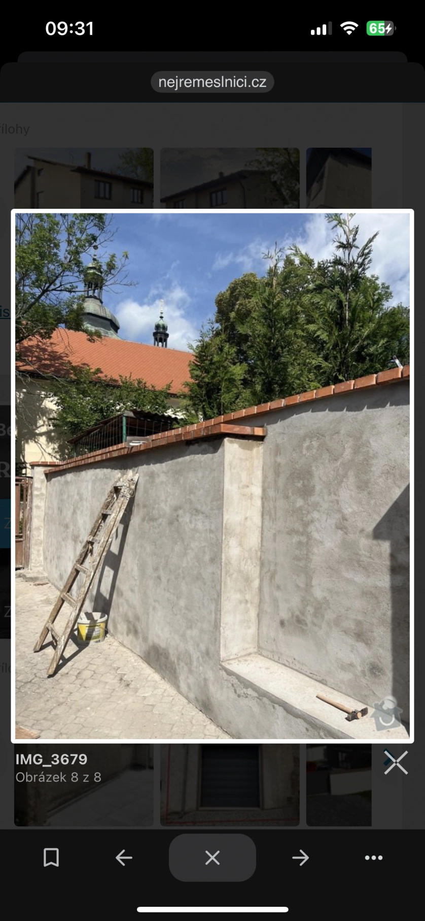 Portfolio work - Omítka a strižki na plot - photo 5