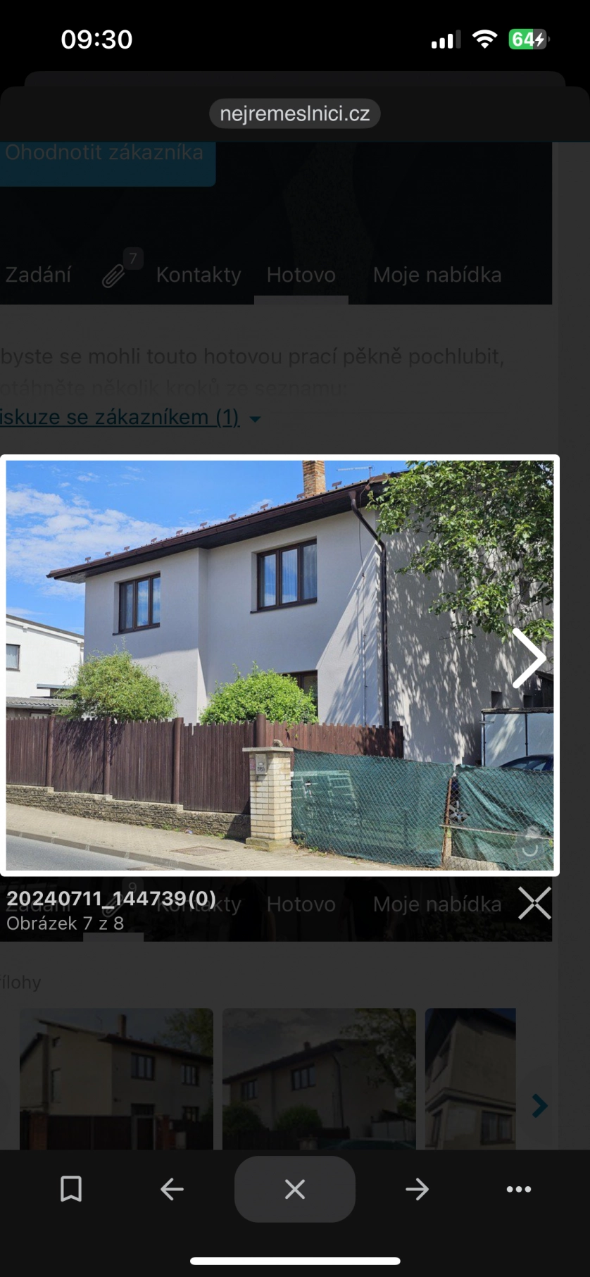 Portfolio work - Fasada,keronstrukce jedneho pokoje,stave opěrné zídky a obloženi klinkerem - photo 4