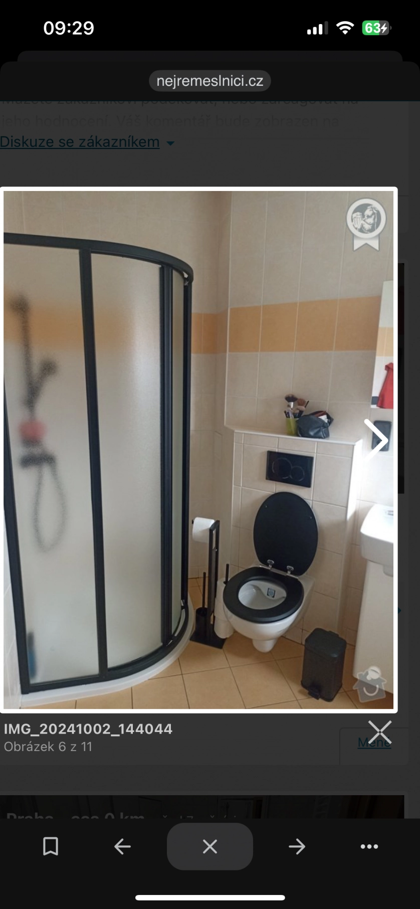 Portfolio work - Částečná rekonstrukce koupelny - photo 6