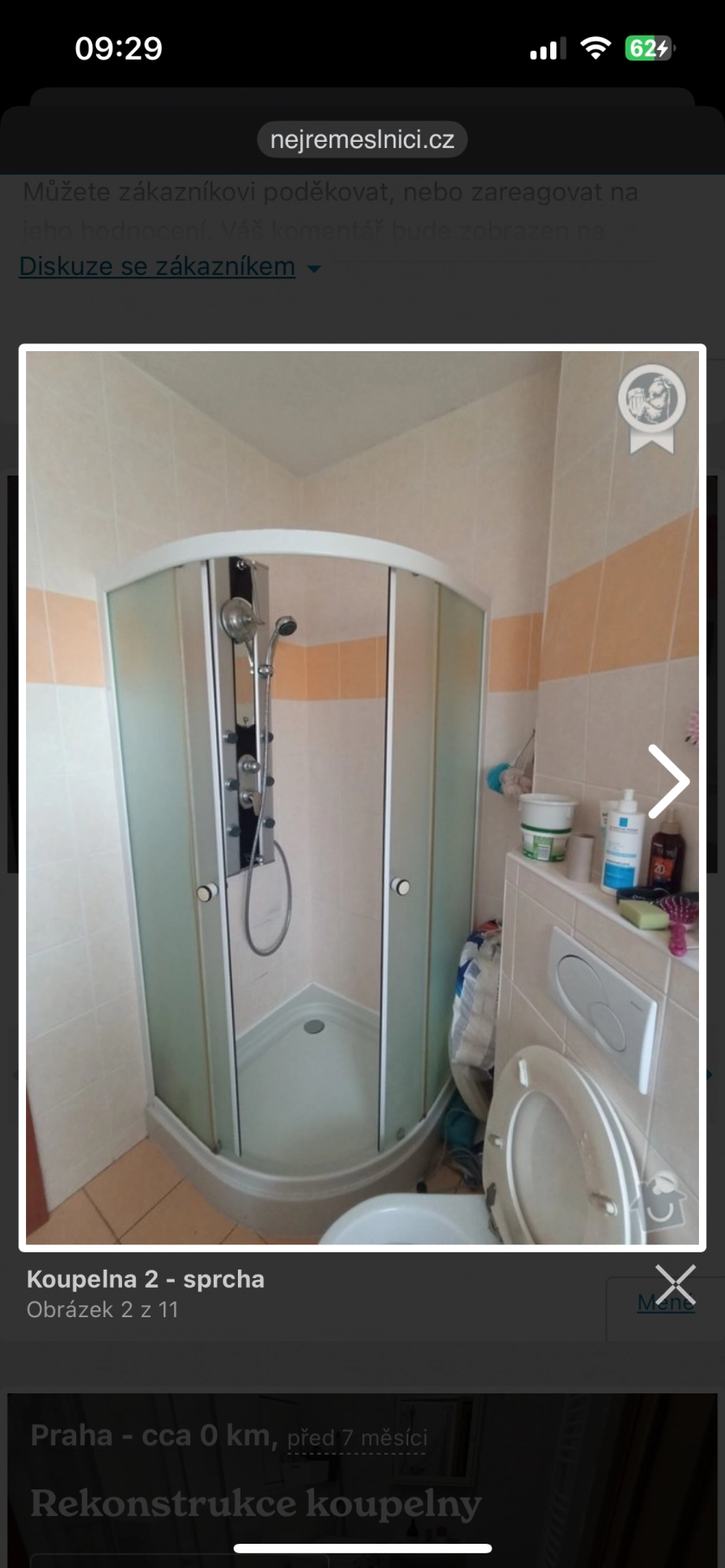 Portfolio work - Částečná rekonstrukce koupelny - photo 5