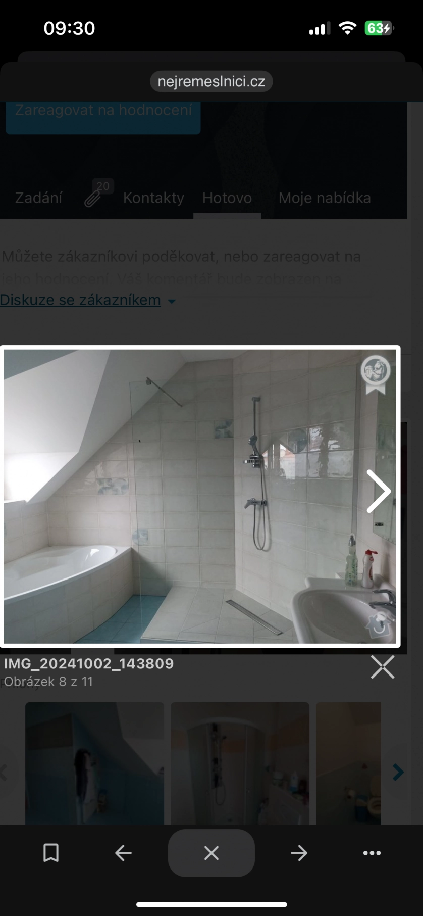 Portfolio work - Částečná rekonstrukce koupelny - photo 4