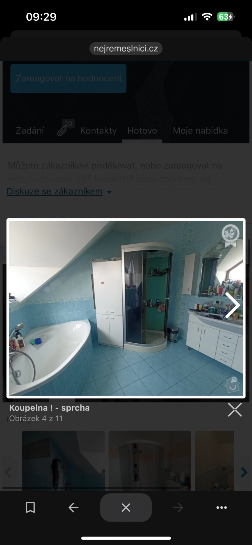 Portfolio work - Částečná rekonstrukce koupelny - photo 3