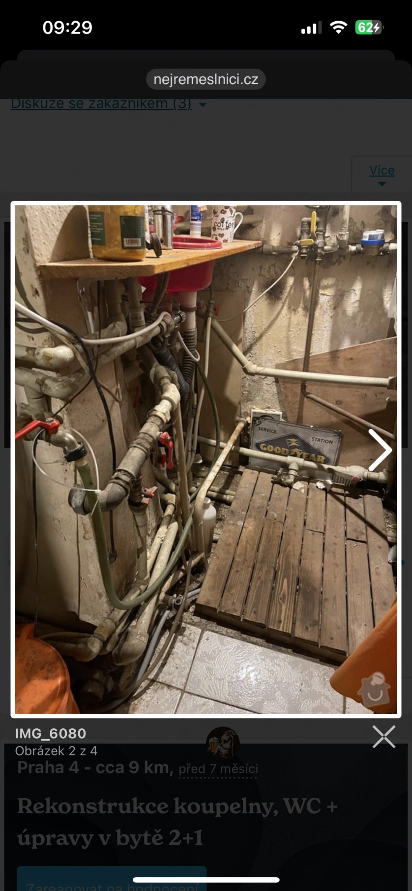 Portfolio work - Oprava rozvodů v kotelně - photo 2