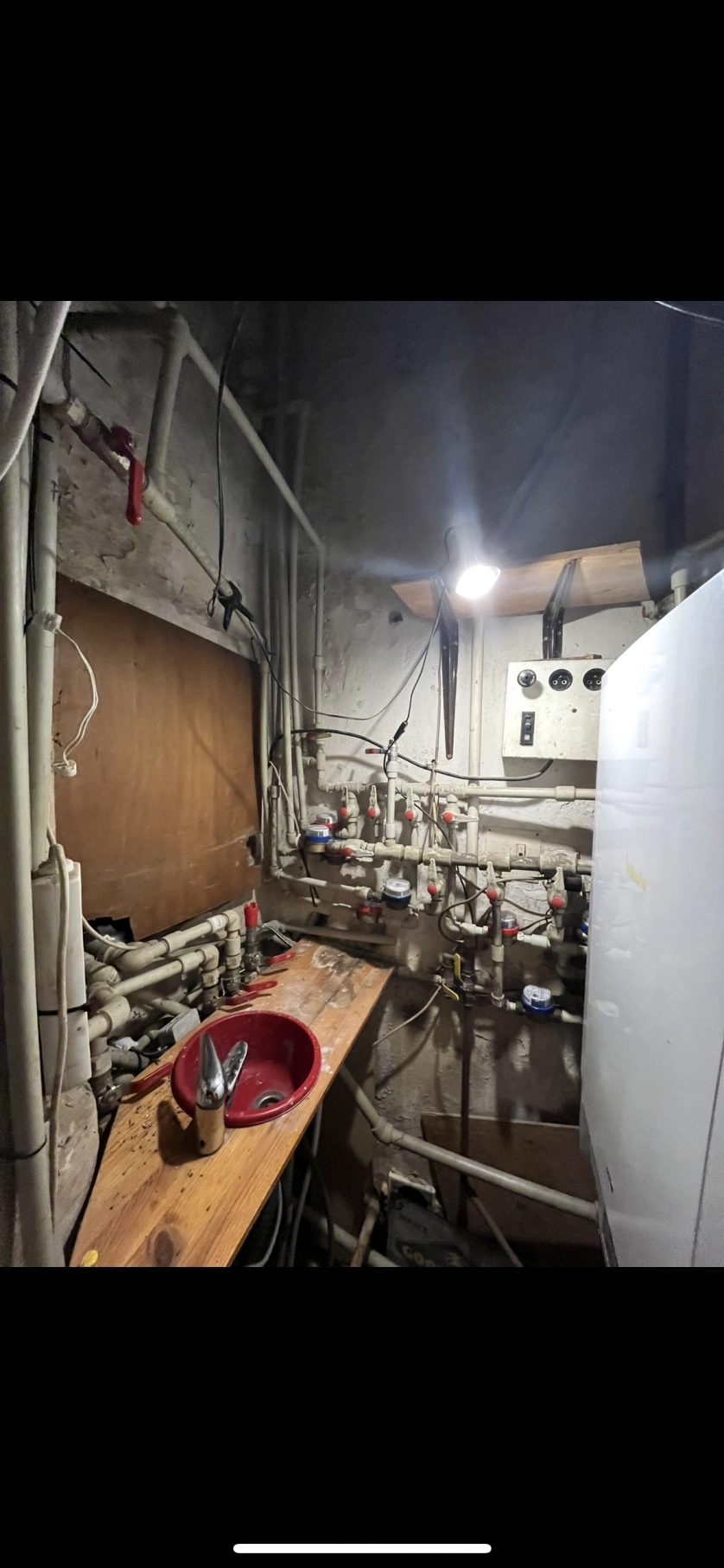 Portfolio work - Oprava rozvodů v kotelně