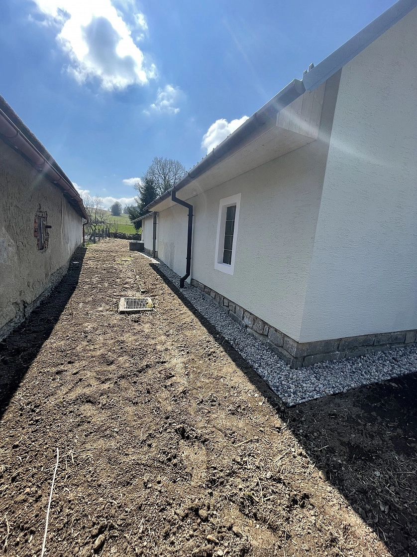 Práce v portfoliu - Rekonstrukce RD Boršov