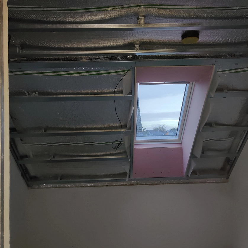 Работа портфолио - Realizace podkroví v Nehvizdech (bez isolace) - фото 4