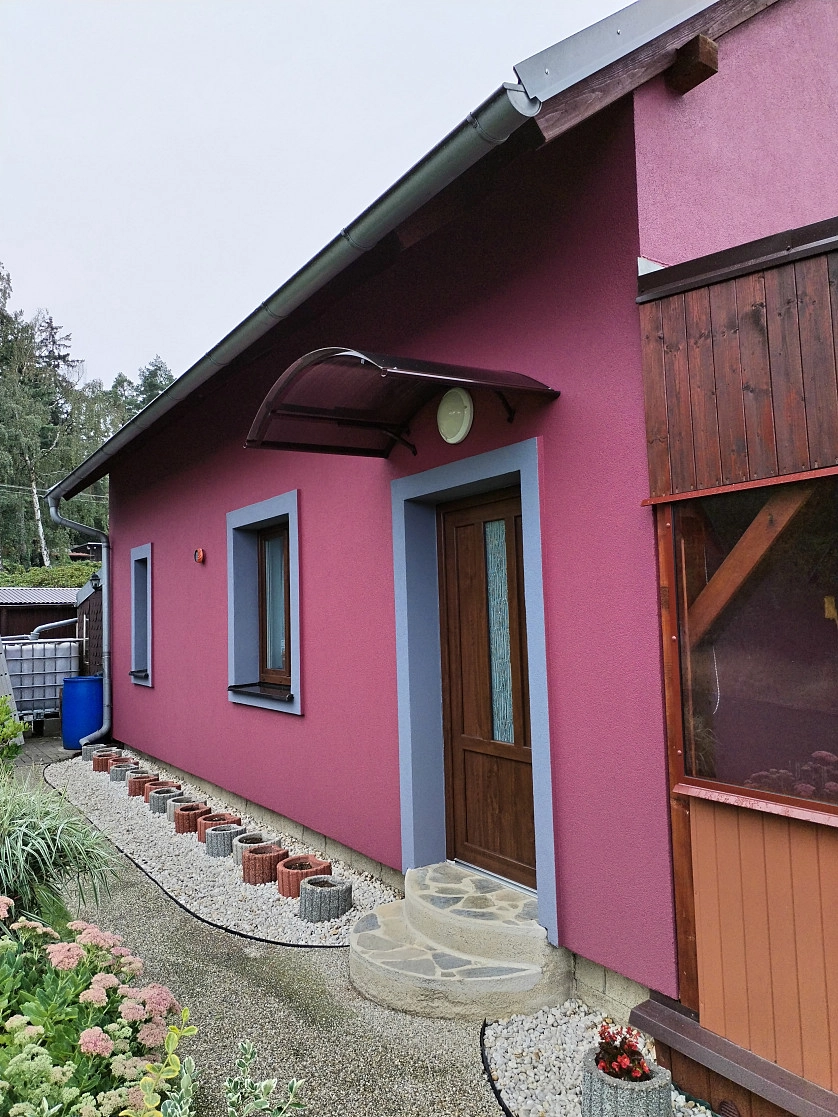 Práce v portfoliu - renovace fasády