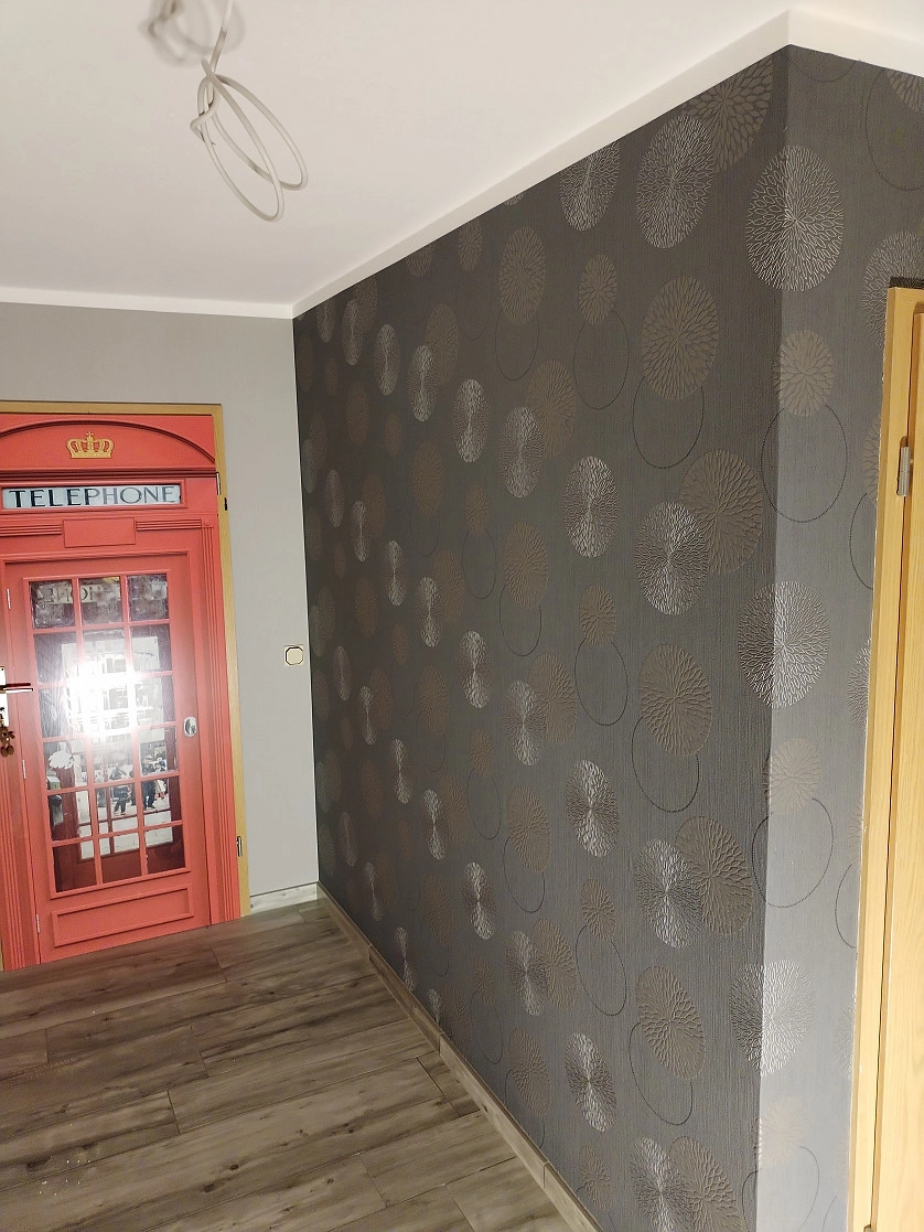 Práce v portfoliu - tapetování