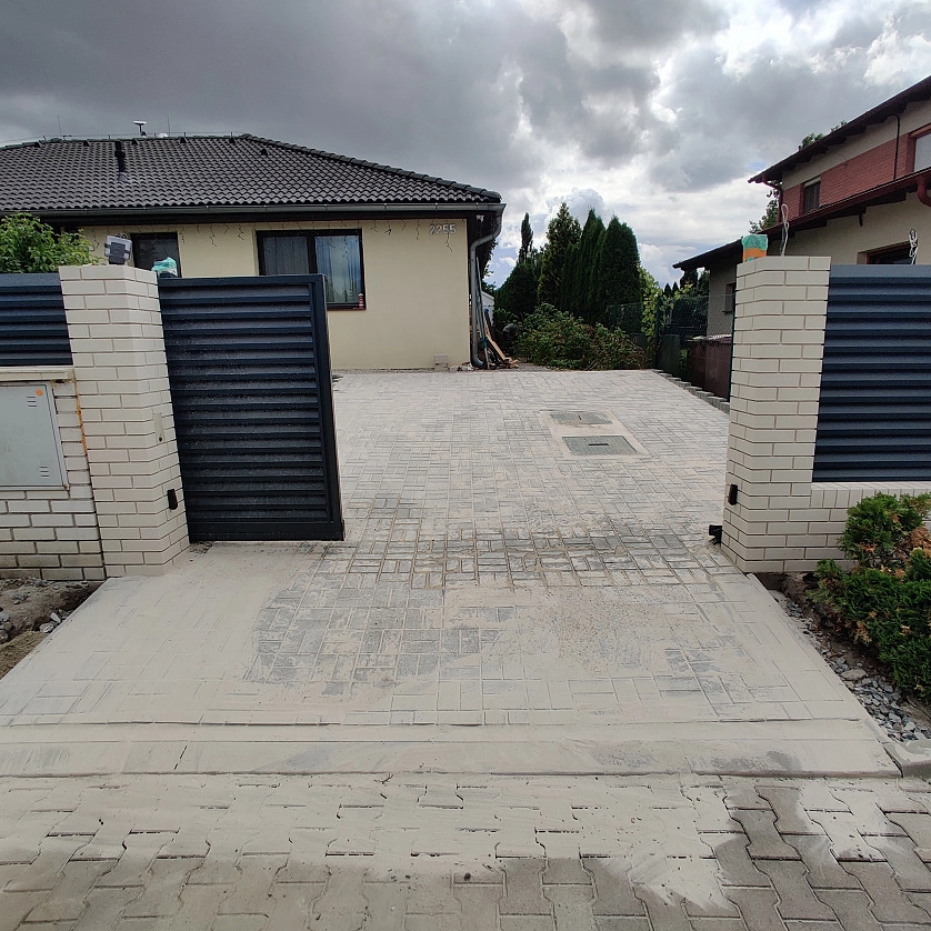 Portfolio work - Realizace parkovací místa v Brandýs nad Labem