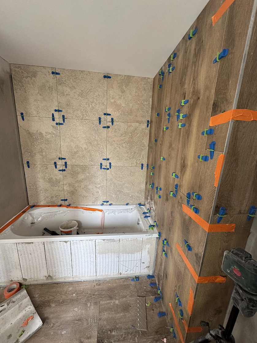 Práce v portfoliu - укладка плитки сам узлов - fotografie 3