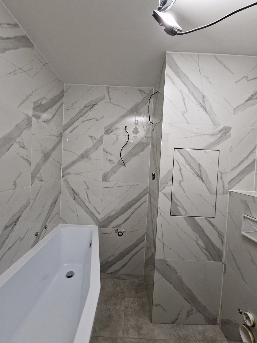 Práce v portfoliu - komplexní rekonstrukce koupelny