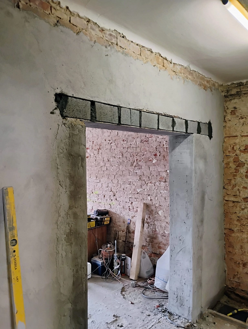 Práce v portfoliu - Rekonstrukce bytu Krnov