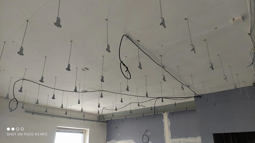 Práce v portfoliu - SDK - Montáž příček a podhledů