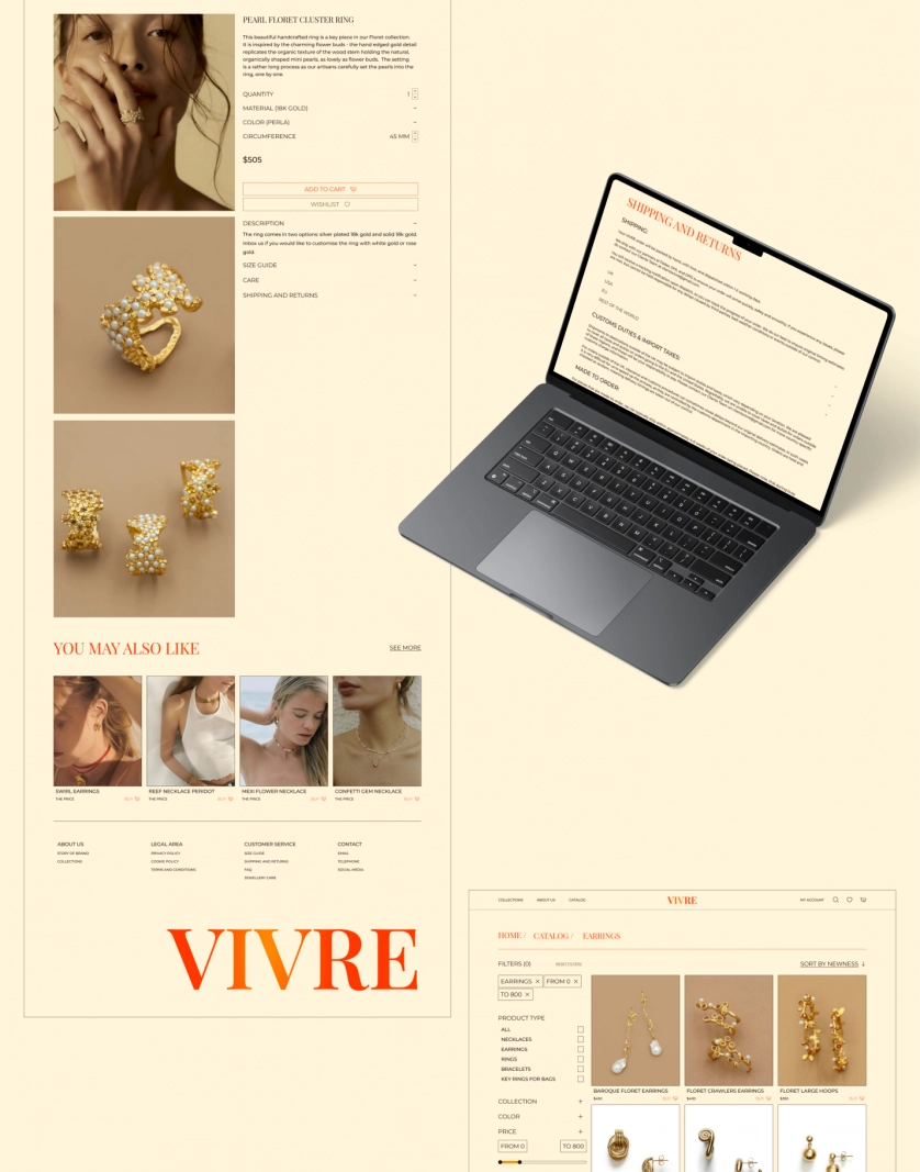 Práce v portfoliu - VIVRE / JEWELRY STORE - fotografie 6
