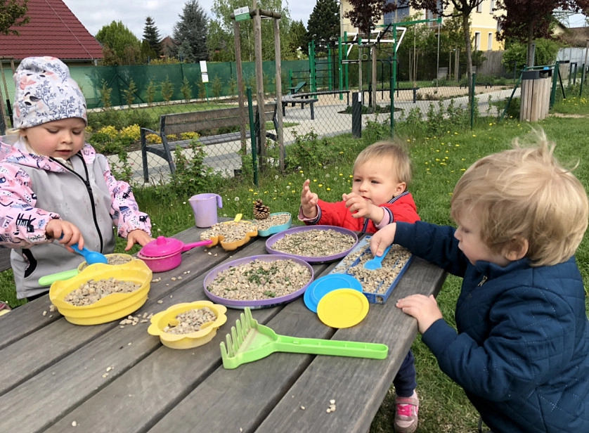 Práce v portfoliu - Detska miniskupinka deti