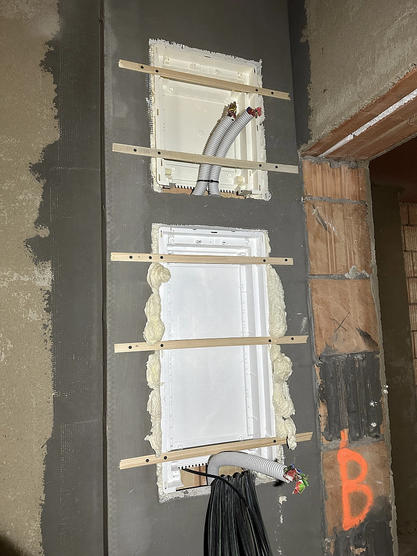 Práce v portfoliu - Montáž rozvaděče