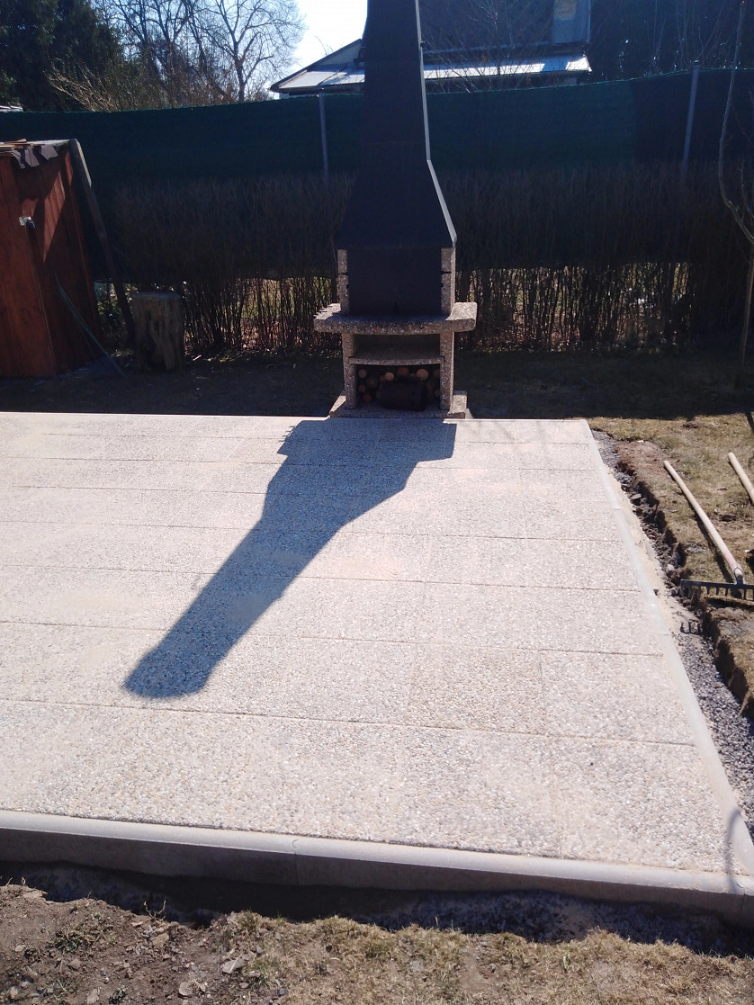 Работа портфолио - Vybudování sezení u krbu - фото 6